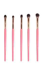 Hot Pink Luxe Brush Set