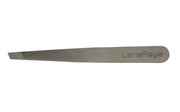 Silver Angled Tweezer