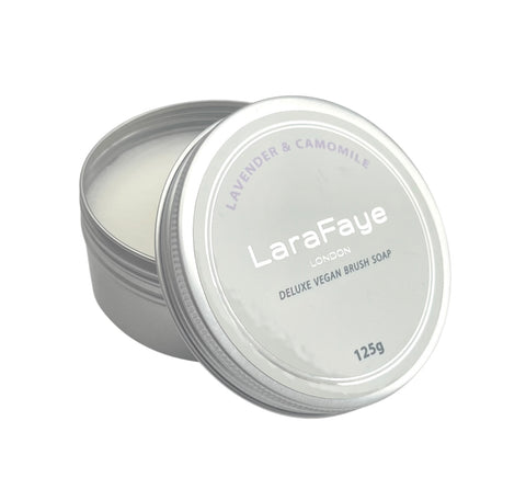 Lavender and Camomile Deluxe Vegan Brush Soap (125g)