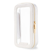 Ivory Cream Clear Brush Bag - (Brushes Not Included)