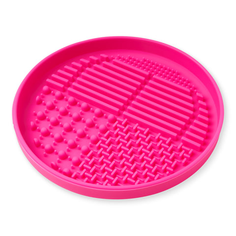 Summer Pink Brush Cleaning Mat