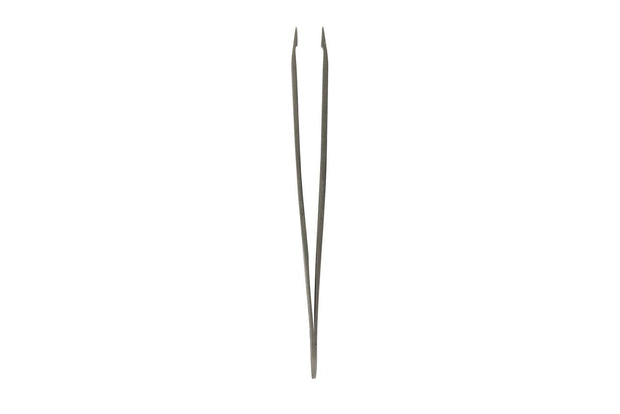 Silver Angled Tweezer