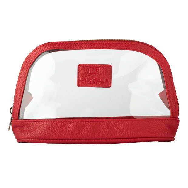 Velvet Red Makeup Bag