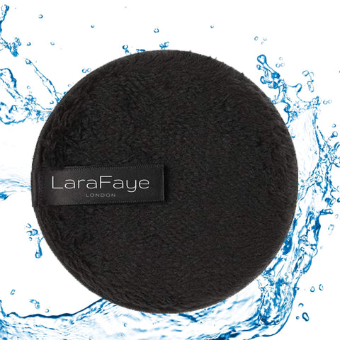 Make Up Remover / Cleansing Pad - Black (Single) - Lara Faye London