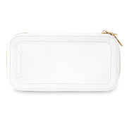 Ivory Cream Clear Brush Bag - (Brushes Not Included)