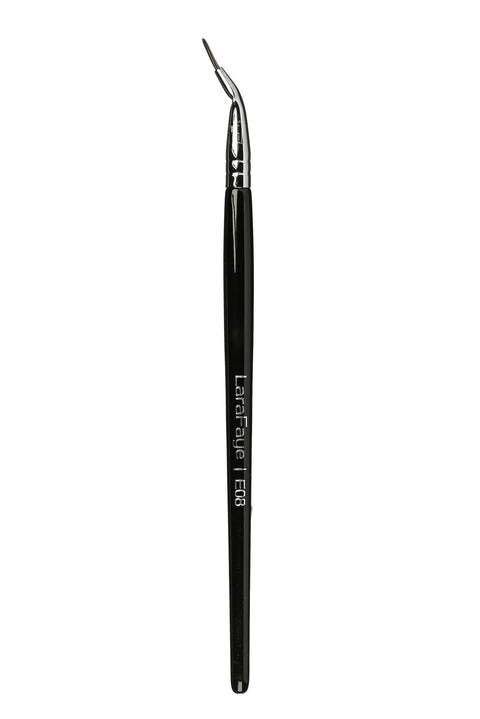 Bent Eyeliner Brush (E08) - Lara Faye London